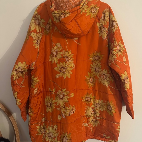 NWOT ANTHROPOLOGIE FREE PROPLE XL JACKET HOODED - Picture 2 of 7